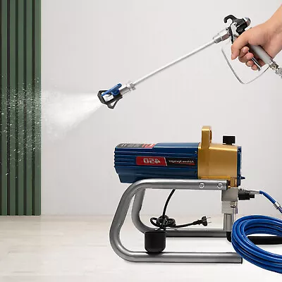 3000PSI Commercial Airless Paint Sprayer Electric Interior Wall Air Spray Gun UK • £189.95