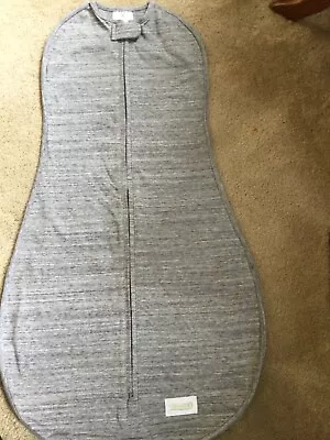 $9.49 • Buy Woombie Original Sleep Sack Baby Swaddle 6-9m  20-25 Lbs Heather Gray NWOT