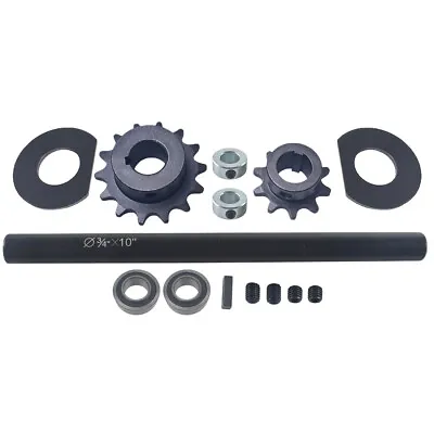 Complete Jackshaft Kit Fit Go Kart / Mini Bike 3/4  X 10  40/41 Chain • $45.39