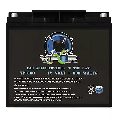 Mighty Max Viper VP-600 600 Watt Replacement Battery For XS XP750 D680 S680 • $49.99