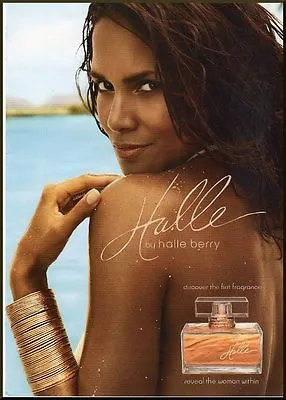 Halle Berry Perfume 2009 Print Ad • £4.86