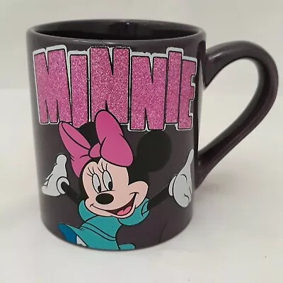 Disney Minnie Mouse I'm Here Pink Glitter Ceramic Coffee Mug 12 Oz  • $15.85