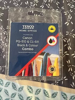 Canon PG 510 & CL 511 Black & Colour Combo Inkjet (New) Tesco **Free Post** • £16.99