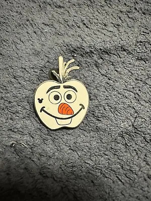 $0.99 • Buy Disney Lapel Pin Frozen Olaf Apple Hidden Mickey 2 Of 7 2015
