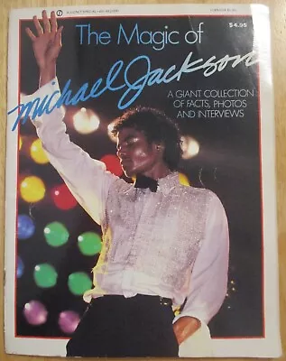 Michael Jackson - The Magic Of Michael Jackson 1984 Vintage Book • $4.95