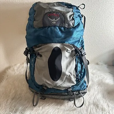 Osprey Aura 65  Hiking Airspeed Womens  Backpack Blue • $139.99