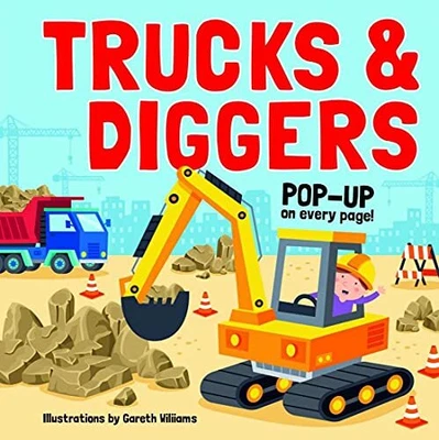 £4.99 • Buy Pop Up Book - Trucks And Diggers Book The Cheap Fast Free Post