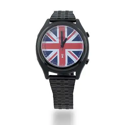 Limited Edition Union Jack Face Radio Controlled Talking Watch • £91.50