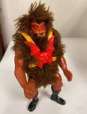 Vintage 1985 Grizzlor MOTU Masters Of The Universe Action Figure With He-Man • $7.99