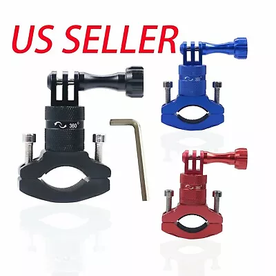 Bicycle Bike Motorcycle Handlebar Pole Mount Holder Clamp For Gopro Hero9 8 7 6 • $12.87