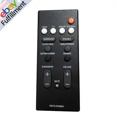 Audio Speaker Soundbar Remote Control For YAMAHA YAS-106 ATS-1060 YAS-107 FSR78 • $11.99