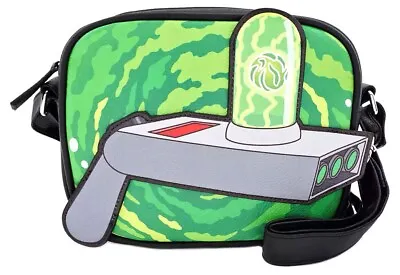 Loungefly Rick And Morty Portal Gun Crossbody Bag - New (Hard To Find) • $34.99
