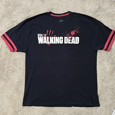 The Walking Dead AMC Bloody Black T-Shirt Size XL • $19.99