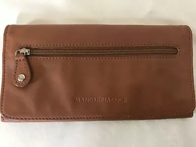  Mandarina Duck Fantastic Brown / Tan Ladies  Wallet  Rare And Unique  • $69
