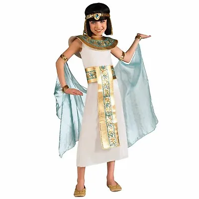 Cleopatra Girls Costume Egyptian Queen Nile International Dress 4 Piece • $33.95