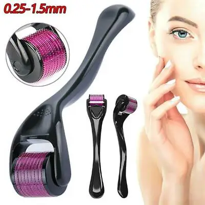 $13.24 • Buy 540 Titanium Needle Derma Hair Beard Regeneration Growth Skin Care Micro Roller