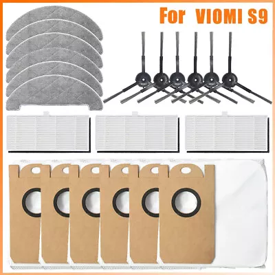 For VIOMI Vacuum Cleaner S9 Accessories Dust Bag Side Brush Filter Mop Cloth • $25.91