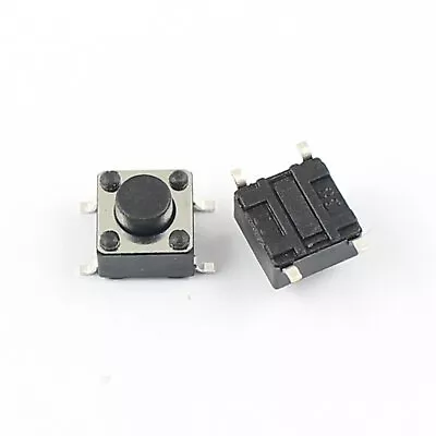 10Pcs Momentary Tactile Tact Push Button Switch 4 Pin SMD SMT 6x6x5mm High 5mm • $0.98