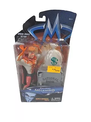 Megamind SUPER CHARGED TIGHTEN 🔥 RARE HTF Action Figure Toy Quest 2010 • $62.99