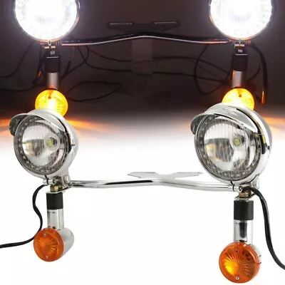 $95.99 • Buy US Passing Signals Lights For Yamaha V-Star XVS 1100 1300 650 950 Custom Classic