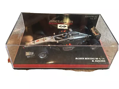 1:43 Scale Mika Hakkinen Mclaren Minichamps Edition 43 #25 & #27 • $36.43