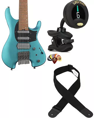 Ibanez Q547BMM + Snark ST-8 + Dunlop PVP101 + Levy's M8POLY-BLK Value Bundl • $1133.96