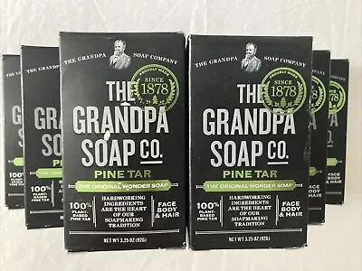 $37.99 • Buy 9~The Grandpa Soap Company Pine Tar The Original Wonder Soap