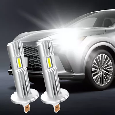 US AUXITO H1 High Low Beam LED Headlight Bulbs 6500K White Fog DRL Lamps 10000LM • $23.99