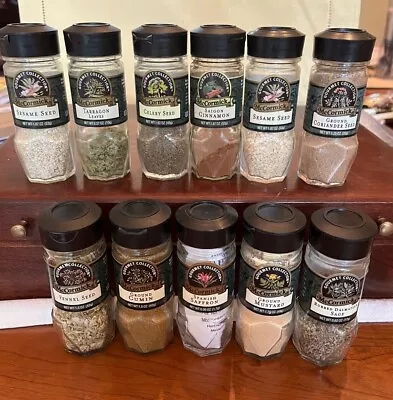 McCormick Gourmet Collection Spice Jars Black Lid Kitchen Decor YOUR CHOICE • $9.99