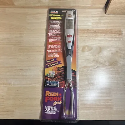 Maverick REDI FORK PRO Electric Food Probe Thermometer W/ Light Model ET-64 NEW • $22