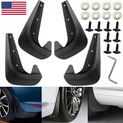 4PCS Car Mud Flaps Splash Guards For Front Or Rear Auto Accessories Universal US • $12.99