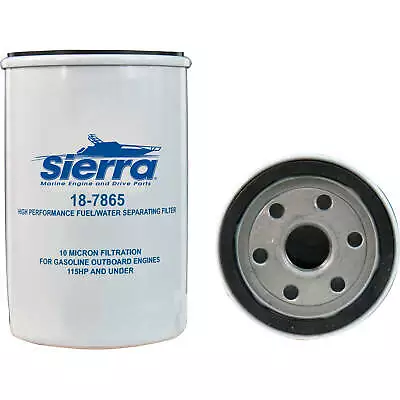 Sierra 18-7865 Yamaha 10 Micron Fuel Filter MAR-MINIF-IL-TR • $12.16