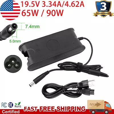 AC Adapter Charger Power Cord 65W For Dell Latitude E5420 E6250 E6320 E7450 • $11.49