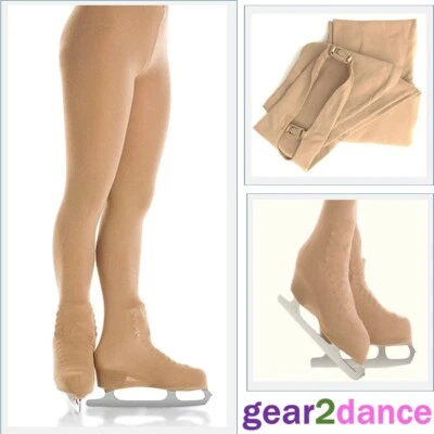 Professional Quality Ice Skating Tights Over The Boot Figure Roller Skating UK • £12.45