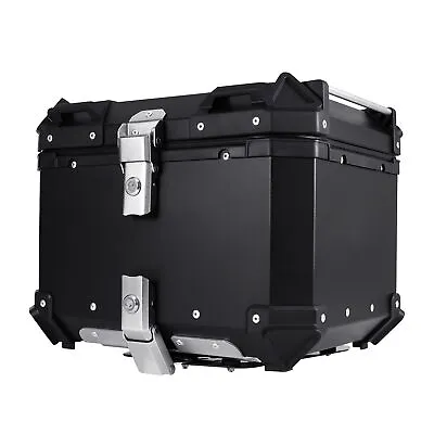 45L Tail Box Motorcycle Luggage Scooter Trunk Storage Top Case Waterproof Balck • $89.90