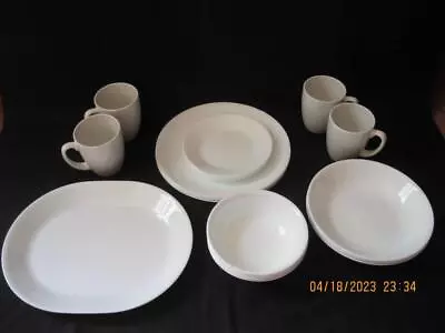 NEW In Box Corelle Winter Frost 21 Piece Setting Of 4 Dinnerware Pasta Bowls +++ • $169.83