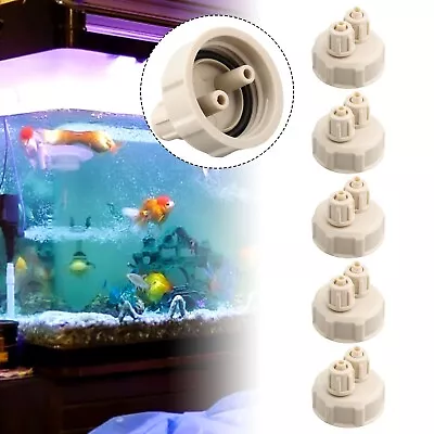 DIY CO2 Generator Bottle Cap For Aquarium With Air Diffuser Valve Gauge • £8.50