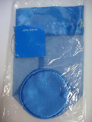 New Mary Kay Blue Satin Bag With Blue Trim And Tassle Gift Bag (b495) • $4.50