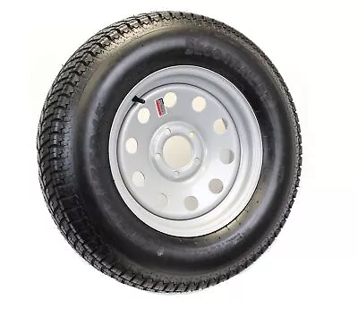 Mounted Trailer Tire On Rim 205/75D-15 Modular Wheel Silver 5 Hole On 5 In. 6Ply • $132.97