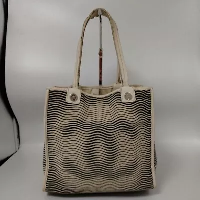 CHANEL Cruise Line Big Magic COCO MARK Tote Bag Women Canvas Leather Beige Black • $774.29