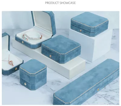 Jewelry Packaging Box Vintage Ring Pendant Bracelet Necklace Jewelry Storage Box • $19.58