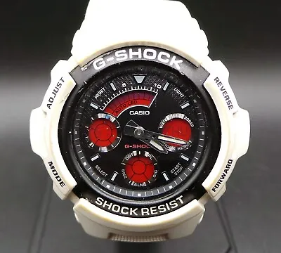 Casio G-Shock Crazy Colour White AW-591SC-7A Men’s Digital Neobrite Large Watch • £89.99