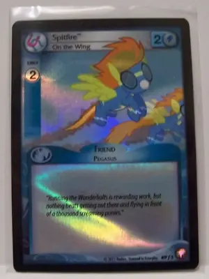 2015 Hasbro Tcg/ccg : My Little Pony MLP - SPITFIRE - Foil Promo Card NM • $10.80