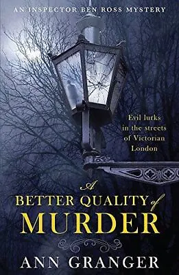 £8.56 • Buy A Better Quality Of Murder (Inspector Ben Ross Mystery 3): A ...