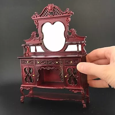 Kensington Victorian Sideboard Mahogany Quality For Dollhouse Miniature 1:12 • $114.95