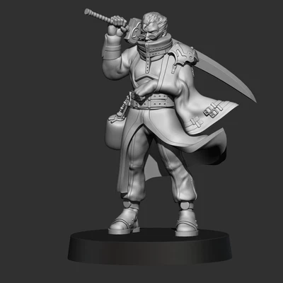 £6 • Buy Final Fantasy 10 Auron Resin Miniature