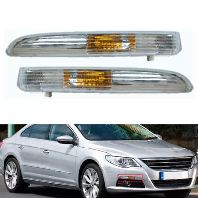 For VW Passat CC 2009-2012 Front Bumper Daytime Running Lamp Turn Signal LH+RH • $31.89