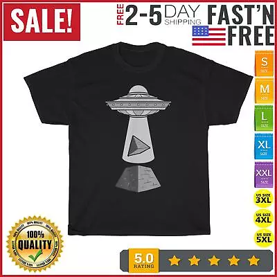 Egypt Pyramid Sci Fi UFO Extraterrestrial Believer Alien T Shirt Men Women New • $10.99