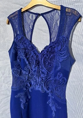 £3.99 • Buy Lipsy London Michelle Keegan Cobalt Blue Dress Size UK 14