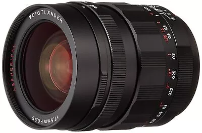 Voightlander Single Focus Lens Nokton 17.5Mm F0.95 Micro Four Thirds Comp No.23 • $746.34